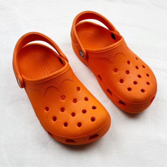 Orange Women’s Classic Clog Crocs - Picture 1 of 6